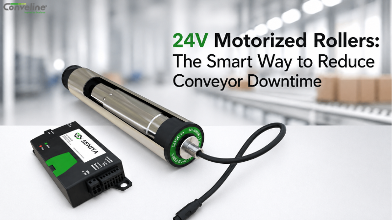 24V Motorized Rollers: The Smart Way to Reduce Conveyor Downtime