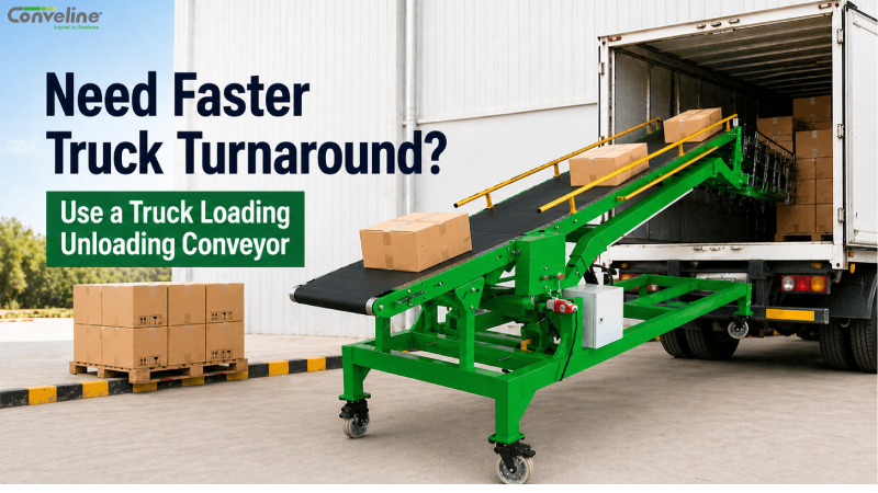 Need Faster Truck Turnaround? Use a Truck Loading Unloading Conveyor