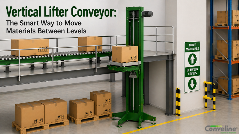 Vertical Lifter Conveyor: The Smart Way to Move Materials Between Levels